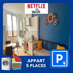 Chic&cosy F2 Gare Netflix Centre-ville , Saint-Etienne (Loire) France
